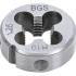 Filières M10 x 1,25 x 25 mm - Acier, Filetage Précis - Outils de Coupe - BGS
