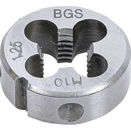 Filières M10 x 1,25 x 25 mm - Acier, Filetage Précis - Outils de Coupe, Pro - D-Work