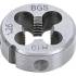 Filières M10 x 1,25 x 25 mm - Acier, Filetage Précis - Outils de Coupe - BGS