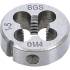 Filières M10 x 1,5 x 25 mm - Acier, Filetage Précis - Outils de Coupe - BGS