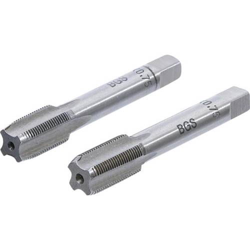 Pré-Tarauds et Filières M11 x 0,75 - 2 pcs - Acier, Précision et Durabilité, Pro - D-Work