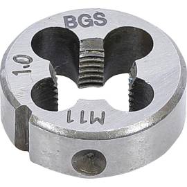 Filières M11 x 1,0 x 25 mm - Acier, Filetage Précis - Outils de Coupe - BGS