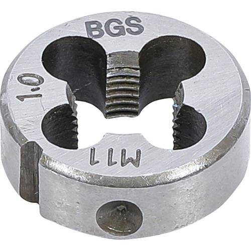 Filières M11 x 1,0 x 25 mm - Acier, Filetage Précis - Outils de Coupe, Pro - D-Work