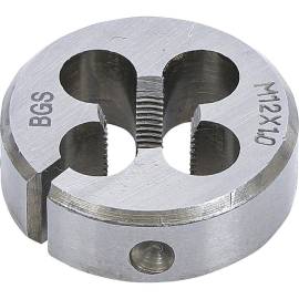 Filières M12 x 1,0 x 38 mm - Acier, Filetage Précis - Outils de Coupe, Pro - D-Work