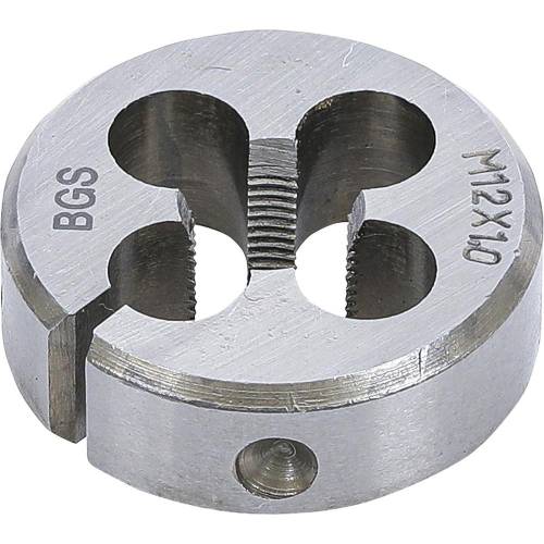 Filières M12 x 1,0 x 38 mm - Acier, Filetage Précis - Outils de Coupe - BGS
