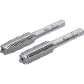 Pré-Tarauds et Filières M12 x 1,5 - 2 Pièces - Acier Résistant - Filetage Précis et Durable - BGS