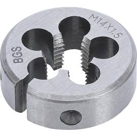 Filières M14 x 1,5 x 38 mm - Acier, Filetage Précis - Outils de Coupe - BGS