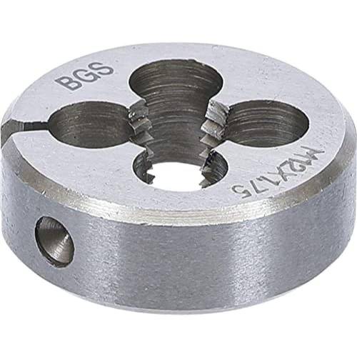 Filières M16 x 1,5 x 38 mm - Acier, Filetage Précis - Outils de Coupe - BGS
