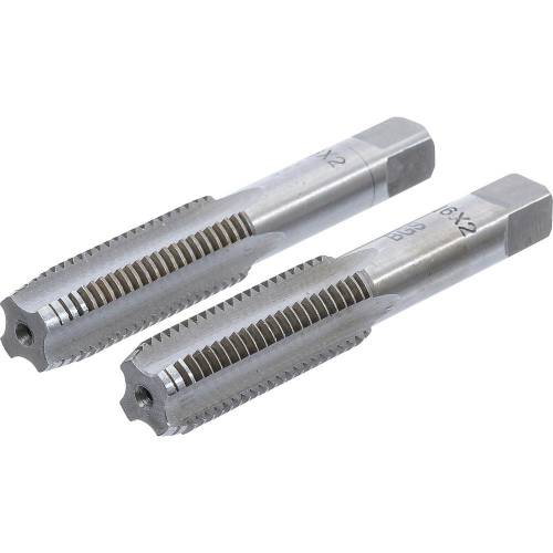 Pré-Tarauds et Filières M16 x 2,0 - 2 Pièces - Acier Résistant - Filetage Précis et Durable - BGS