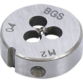 Filières M2 x 0,4 x 25 mm - Acier, Précision et Durabilité - - BGS