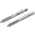 Pré-Tarauds et Filières M5 x 0,8 - 2 pcs - Acier, Précision et Durabilité, Pro - D-Work