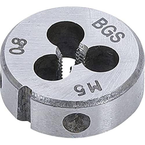 Filières M5 x 0,8 x 25 mm - Acier, Précision et Durabilité - - BGS