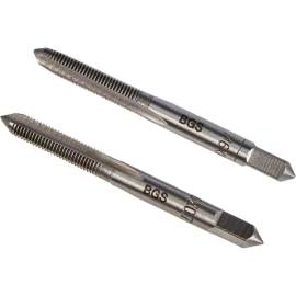 Tarauds et Filières M6 x 0,75 - 2 Pièces - Acier, Précision et Durabilité - - BGS