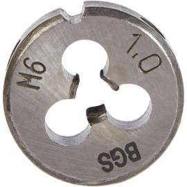 Filières M6 x 1,0 x 25 mm - Acier, Filetage Précis - Outils de Coupe - BGS