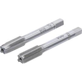 Pré-Tarauds et Filières M8 x 0,75 mm - 2 pcs - Acier Résistant - Filetage Précis et Durable, Pro - D-Work