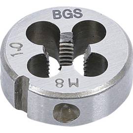 Filières M8 x 1,0 x 25 mm - Acier, Filetage Précis - Outils de Coupe, Pro - D-Work