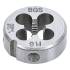 Filières M8 x 1,25 x 25 mm - Acier, Filetage Précis - Outils de Coupe - BGS