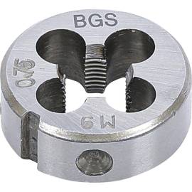 Filières M9 x 0,75 x 25 mm - Acier, Précision et Durabilité - - BGS