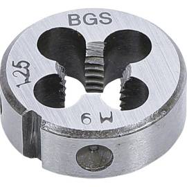 Filières M9 x 1,25 x 25 mm - Acier, Précision et Durabilité - BGS