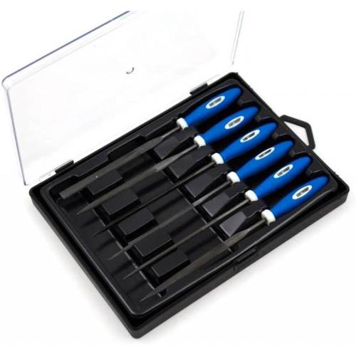 Jeu de Limes Aiguilles 6 Pièces 140 mm - Acier, Précision et Durabilité - BGS
