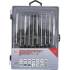 Jeu de Limes Diamantées de Perforation Courbées 10 Pièces 140x3 mm - Précision et Durabilité - - BGS