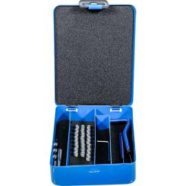 Kit de Réparation de Filets M5 x 0,8 - 29 Pièces - Acier, Réparation Précise et Durable - BGS