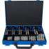 Kit de Réparation de Filets M6-M14 - 130 Pièces - Acier, Complet et Pratique - - BGS