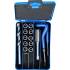 Kit de Réparation de Filets M12 x 1,75 - 14 Pièces - Acier Résistant - Réparation Fiable et Durable - BGS