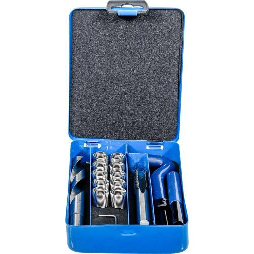 Kit de Réparation de Filets M14 x 1,25 - 14 Pièces - Réparation Précise et Durable - - BGS