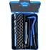 Kit de Réparation de Filets M10 x 1,0 - 14 Pièces - Acier Résistant - Réparation Fiable et Durable - BGS