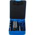 Kit de Réparation de Filets M12 x 1,25 - 14 Pièces - Acier Résistant - Réparation Facile et Durable - BGS