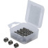 Inserts Taraudés M8 x 1,25 - 25 pcs - Acier Résistant - Fixation Fiable et Durable, Plastique - D-Work