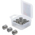 Inserts Taraudés M12 x 1,75 - Lot de 10 pcs - Acier Résistant - Fixation Fiable et Durable, Plastique - D-Work