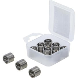 Inserts Taraudés M14 x 1,25 - Lot de 10 - Acier Résistant - Fixation Fiable et Durable, Aluminium - D-Work