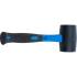 Maillet Caoutchouc 500 g Ø60 mm - Manche Fibres de Verre - Résistant et Léger - BGS