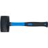Maillet Caoutchouc 720 g Ø65 mm - Manche Fibres de Verre - Résistant et Ergonomique - BGS