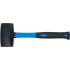 Maillet Caoutchouc 720 g Ø65 mm - Manche Fibres de Verre - Résistant et Ergonomique - BGS