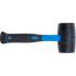 Maillet Caoutchouc 900 g Ø70 mm - Manche Fibres de Verre - Résistant et Ergonomique - BGS