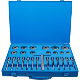 Jeu de Fraises pour Sièges de Soupapes 30-60 mm - 27 Pièces - - Précision et Durabilité - BGS