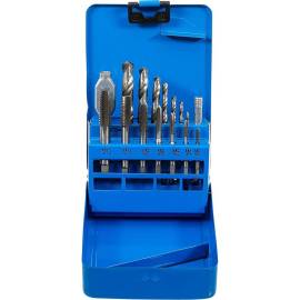 Jeu de Tarauds et Mèches HSS M3-M12 - 2,5-10,2 mm - Acier Rapide, Précision et Durabilité - BGS
