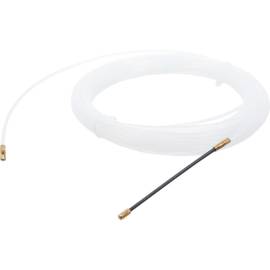 Aiguille Tire-Câble 15 m x 3 mm - Acier Résistant - Facilite le Passage de Câbles - BGS