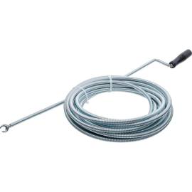 Furet de Plombier 10 m - Acier, Flexible et Résistant - Débouchage Efficace des Canalisations - BGS