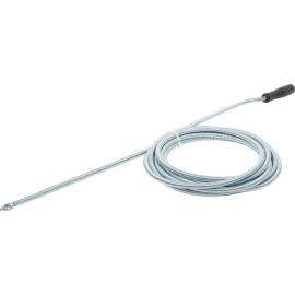 Furet de Plombier 5 m - Acier, Flexible et Résistant - Débouchage Efficace des Canalisations - BGS