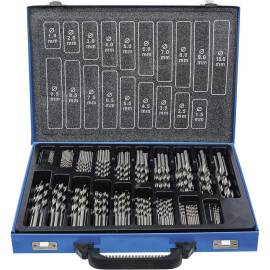 Jeu de Forets Hélicoïdaux HSS 1-10 mm - 170 Pièces - Précision et Durabilité - - BGS