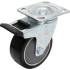 Roue Fixe pour Servante d Atelier - 129x93x165 mm - Charge 100 kg, Roulement à Billes - Mobilité et Robustesse - BGS