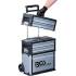 Supplément de Caisse à Outils à Coque Dure 2 Tiroirs - 21 x 27.2 x 52.9 cm - Rangement Robuste et Pratique - D-Work