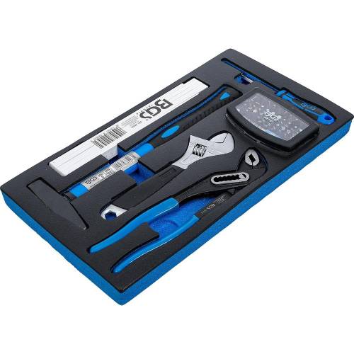 Insert pour Art. 2002 - Jeu d Outils à Main et Embouts 37 pcs - Polyvalent et Pratique pour Réparations - D-Work