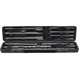 Jeu de Mèches SDS 12 Pièces 5-20 mm - Pointe Métal Dur - Perçage Précis et Durable - BGS