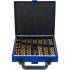 Jeu de Forets Étages 119 pcs 1-10 mm - HSS, Traitement Nitrure de Titane - Perçage Précis et Durable - D-Work