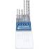Jeu de Mèches SDS 5-10 mm - 6 pcs, Pointe Métal Dur - Perçage Précis et Durable - D-Work